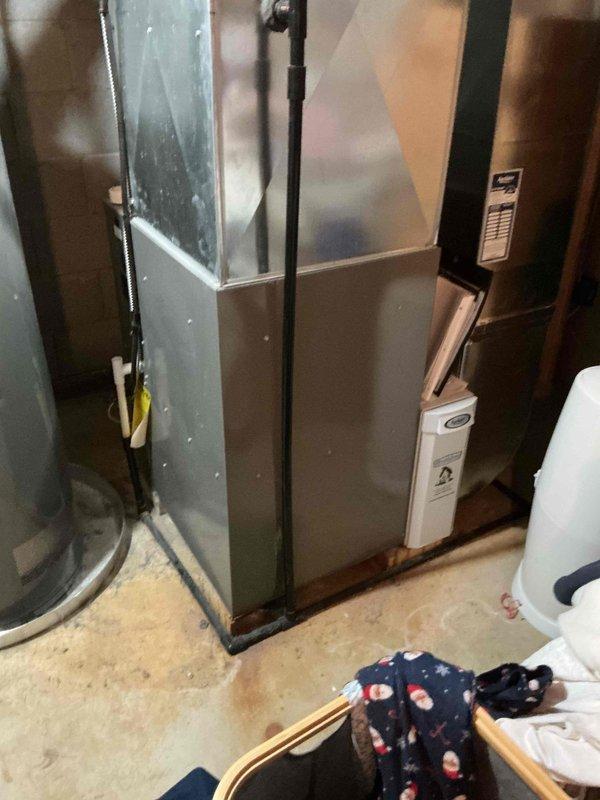 Completed scheduled maintenance visit on 12-year-old residential air conditioning system. Performed comprehensive inspection of indoor air handler unit and outdoor condenser unit, checked all electrical connections and refrigerant levels, cleaned condenser coils, and verified proper system operation. Noted vegetation encroachment around outdoor unit requiring clearance for optimal airflow and recommended ongoing maintenance to ensure continued efficient cooling performance.
