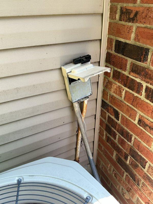Responded to service call for 10-year-old air conditioning unit making abnormal noises. Upon arrival, unit was powered off by homeowner. Performed diagnostic evaluation using manifold gauges and refrigerant testing equipment to assess system pressures and operational status. Inspected exterior condensing unit, electrical disconnect, and associated components for mechanical issues, loose hardware, or signs of compressor or fan motor failure that could be causing the reported noise concern.