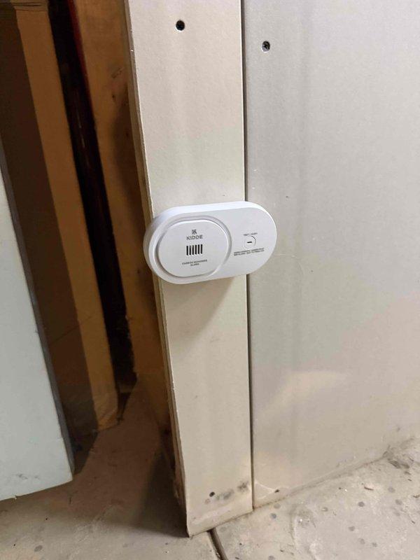 Completed installation of new flue piping for existing 90% efficiency furnace system as warranty follow-up work. Installed proper PVC venting components, secured all connections, and verified carbon monoxide detector placement for safe operation.