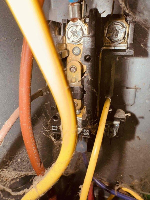 Responded to water leak at furnace with water accumulation on floor and intermittent vibrating/shaking noises. Upon inspection, identified malfunctioning condensate pump as source of noise and water overflow. Inspected gas valve assemblies, electrical connections, and capacitor (440VAC, 40uf) to ensure proper system operation. Addressed condensate pump issue to resolve water leakage and eliminate vibration noise from 15-year-old furnace system.