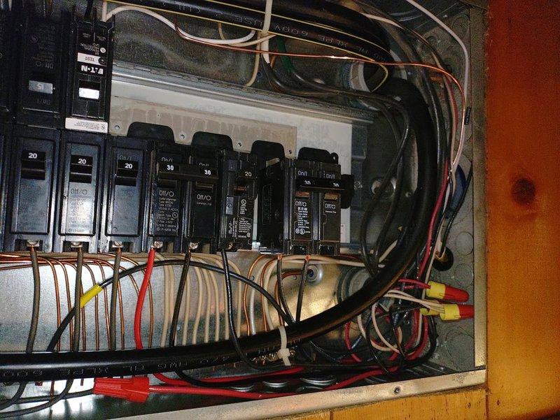 Installed dedicated 20-amp circuit for dehumidifier unit in crawl space. Ran new wiring from main electrical panel to crawl space location, installed appropriate circuit breaker, and made all necessary connections per NEC requirements. All work completed to code with proper grounding and circuit protection in place.