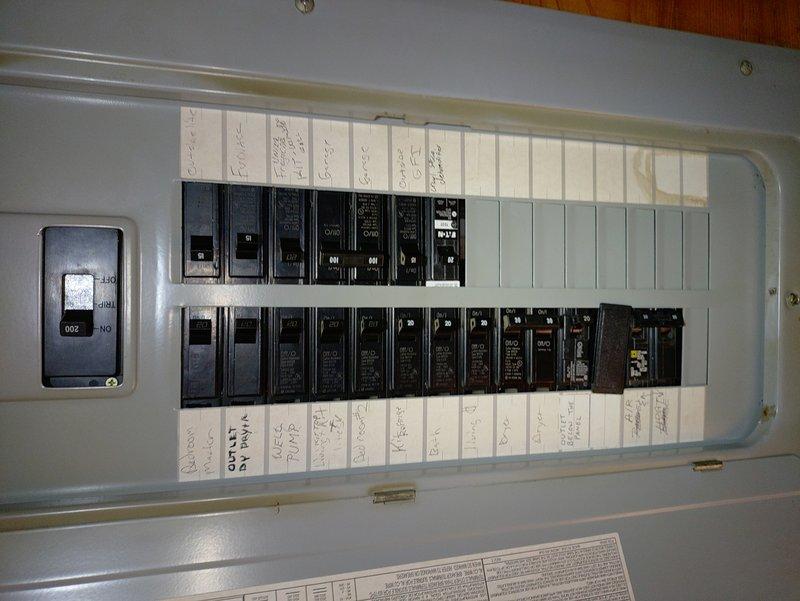 Installed dedicated 20-amp circuit for dehumidifier unit in crawl space. Ran new wiring from main electrical panel to crawl space location, installed appropriate circuit breaker, and made all necessary connections per NEC requirements. All work completed to code with proper grounding and circuit protection in place.