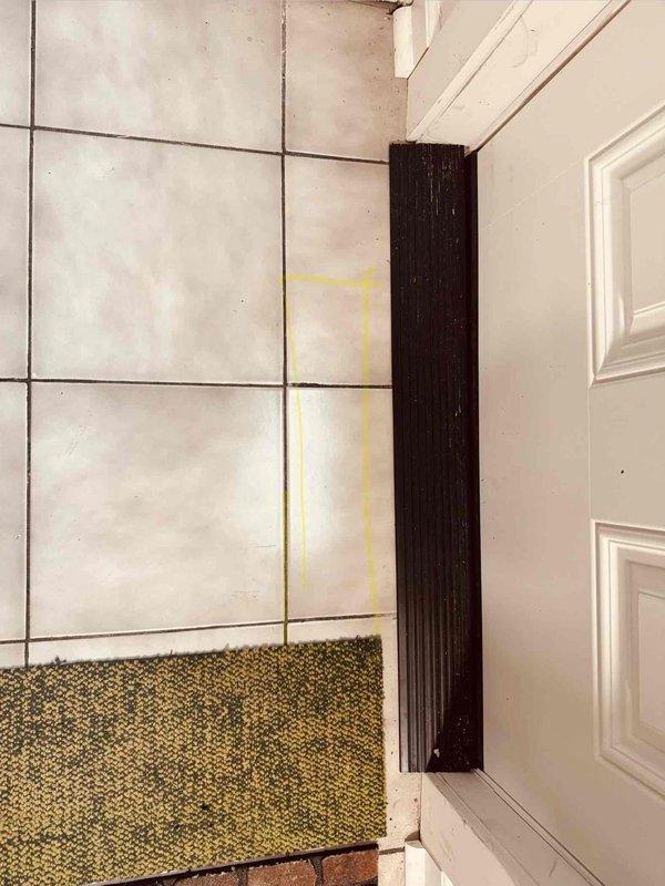 Conducted site assessment for HVAC vent relocation in basement utility area. Documented existing vent location near exposed ceiling joists, copper piping, and concrete block wall construction. Photographed current installation and surrounding conditions including bathroom area with tiled walls to provide detailed information for estimate preparation and approval of proposed relocation work.