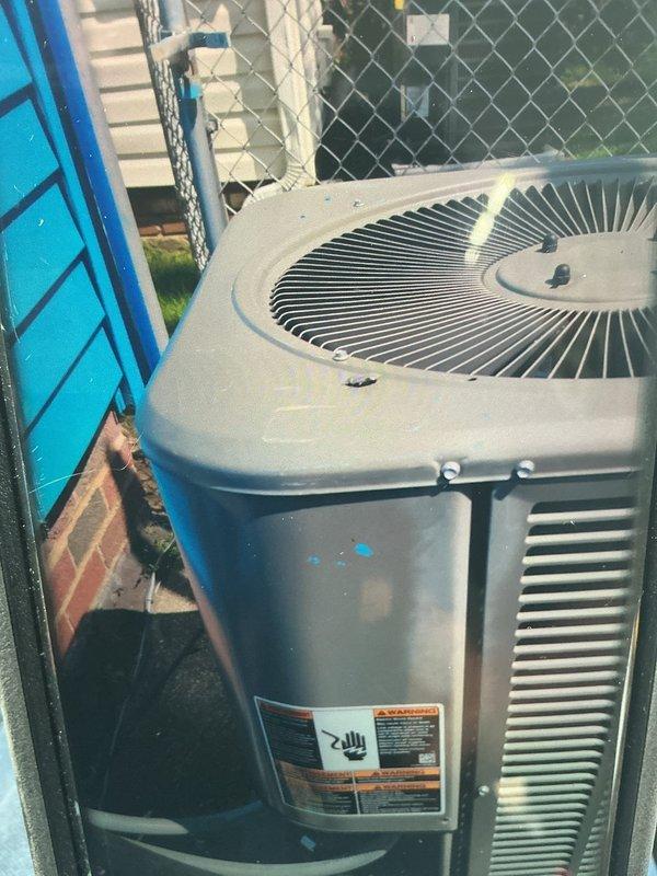 Responded to service call for Lennox residential air conditioning unit that was running but not cooling following recent maintenance. Upon inspection, diagnosed and resolved the issue causing loss of cooling capacity. Unit tested and confirmed operational with proper cooling output restored.
