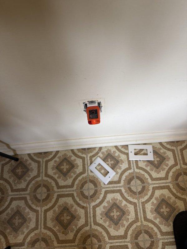 Responded to callback for doorbell transformer power issue and non-functioning kitchen outlet. Accessed attic to reroute power supply to doorbell transformer, restoring proper functionality. Assessed and repaired kitchen outlet, verifying proper operation upon completion.