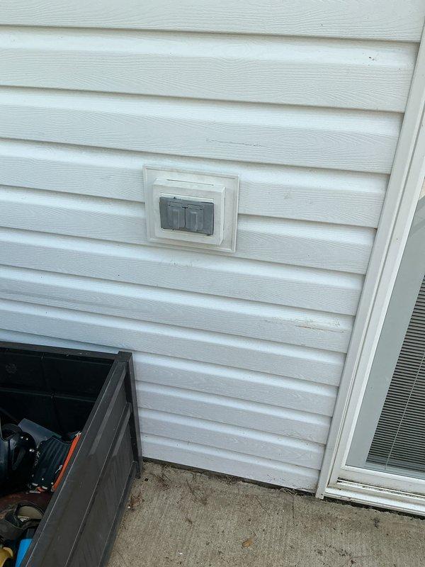 Responded to service call for non-functioning outdoor outlets following January whole-house rewiring. Accessed crawl space to inspect electrical connections and wiring runs to exterior receptacles, identified wiring discontinuity affecting outdoor circuits. Traced circuit paths from panel through structural framing to exterior outlet locations, verified proper connections at junction points, and restored power to all affected outdoor receptacles.