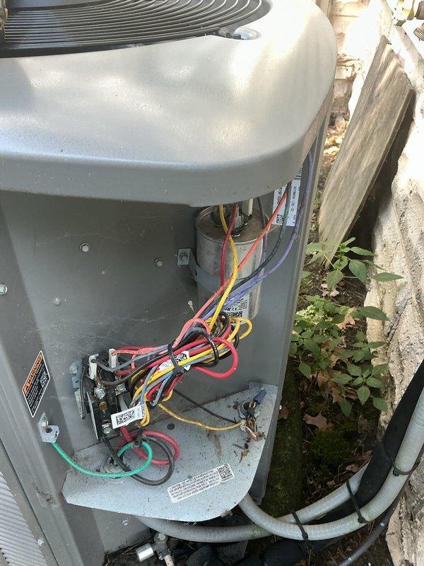 Completed annual maintenance on 7-year-old air conditioning system. Performed comprehensive inspection of outdoor condensing unit, checking electrical connections, contactor operation, and refrigerant lines. Inspected indoor air handler unit and verified proper system operation. Customer maintaining filters independently and renewing maintenance plan for continued service coverage.