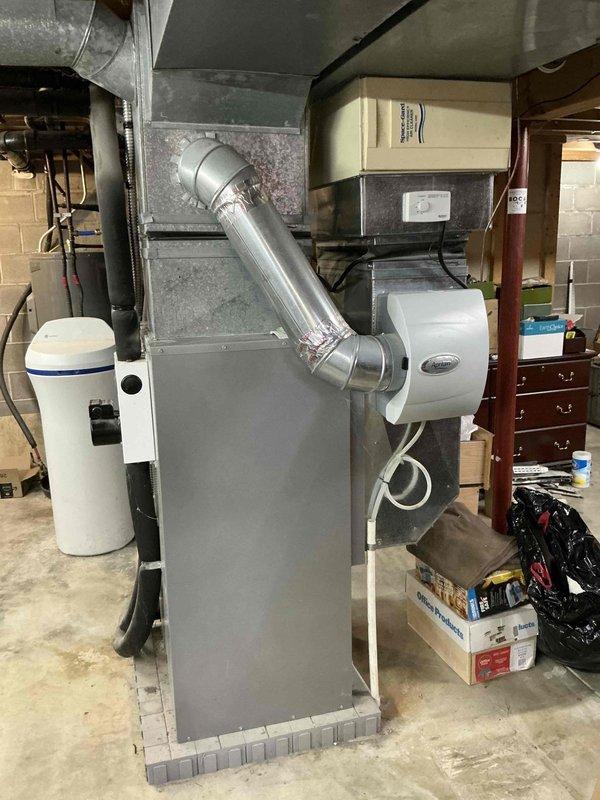 Completed geothermal system estimate for 16-year-old unit requiring ECM motor replacement. Provided quote for 2300 ECM motor installation, documented existing equipment condition with photos, and presented maintenance value plan options to customer.