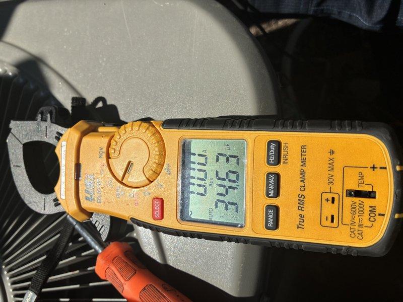 Performed comprehensive cooling maintenance on 1-year-old Lennox system as part of post-installation routine service. System confirmed operational upon arrival. Conducted complete AC tune-up including amperage readings using clamp meter to verify proper electrical draw on compressor and condenser fan motor. Inspected capacitor, coil condition, and all mechanical components. All measurements within manufacturer specifications. System operating efficiently with no deficiencies noted.