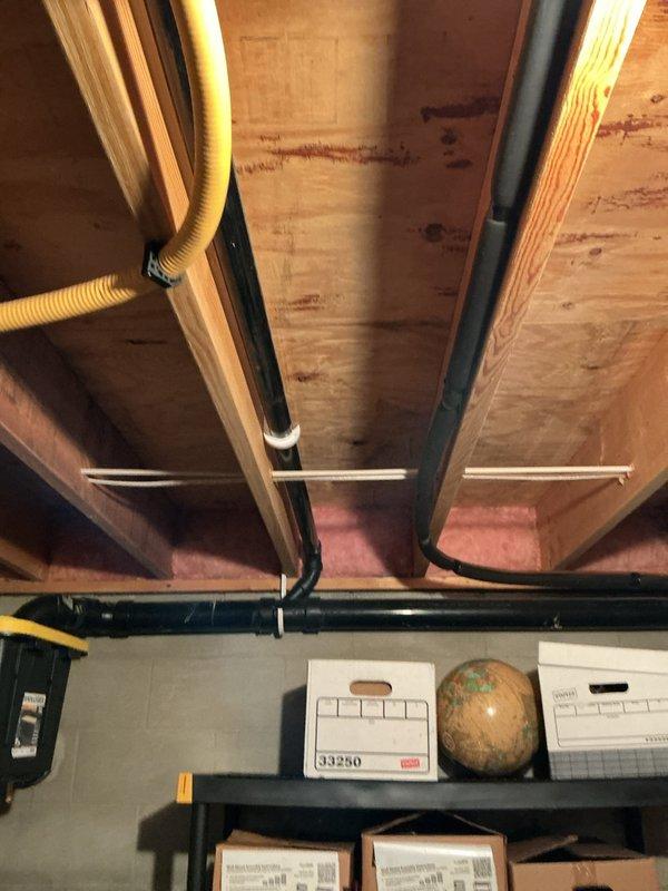 Responded to kitchen drain clog and provided courtesy call ahead of arrival. Upon inspection, accessed plumbing system through basement ceiling to assess drainage lines and verify proper flow through waste pipes. Kitchen drain was successfully cleared and restored to normal operation.