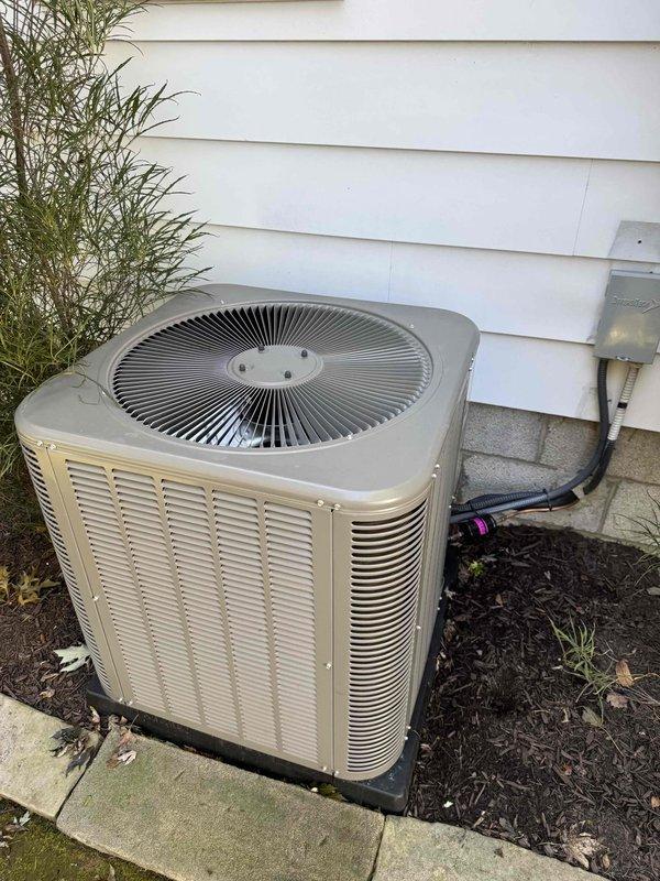 Responded to service call for main house fuse repeatedly blowing while operating a one-year-old air conditioning system. Performed electrical diagnostics using multimeter at the outdoor condenser unit, measuring voltage and amperage to identify potential overcurrent condition. Inspected capacitor as suggested by customer's electrician, along with compressor and fan motor electrical components, to determine root cause of circuit overload and eliminate newly installed equipment as source of repeated power failures.