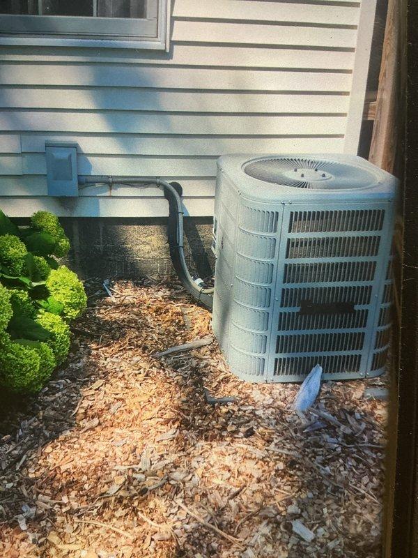 Completed preventive maintenance tune-up on a 4-year-old residential air conditioning system. Performed comprehensive inspection of outdoor condensing unit and indoor air handler components, including blower assembly examination. All system components found operating within normal parameters with no deficiencies identified requiring immediate attention.