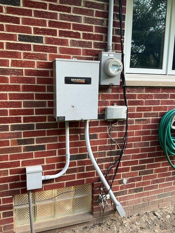 Completed scheduled maintenance service on an 11-year-old Generac standby generator system. Performed comprehensive inspection of generator unit, transfer switch, and associated electrical connections, ensuring all components were functioning properly and meeting manufacturer specifications.