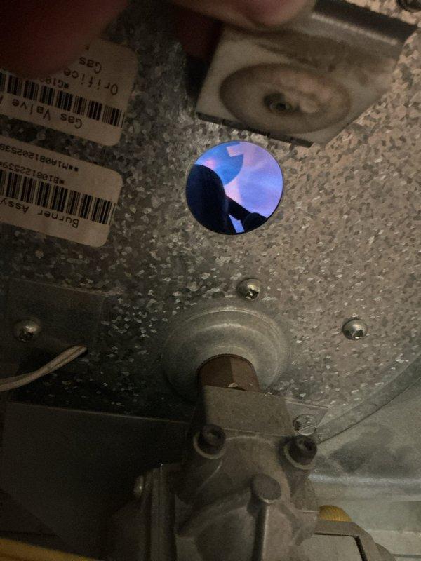 Performed comprehensive tune-up on 14-year-old furnace system, including inspection of mechanical components, refrigerant connections, and electrical system. Utilized digital clamp meter to verify proper amperage draw and electrical performance, documented equipment condition through detailed photography of valve assemblies and system components, and confirmed all operational parameters were within manufacturer specifications.