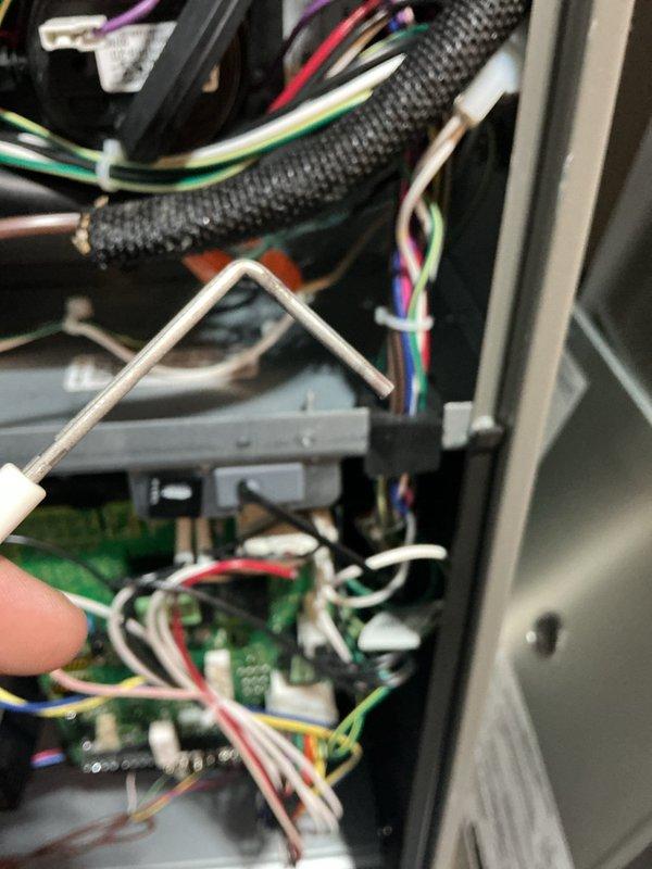 Completed scheduled MVP heating maintenance visit. Performed comprehensive system inspection including examination of control board and electrical connections, verified all wire terminations and components on the circuit board were secure and functioning properly. Replaced air filter with new pleated filter and confirmed proper installation in filter rack to maintain optimal airflow and system efficiency.