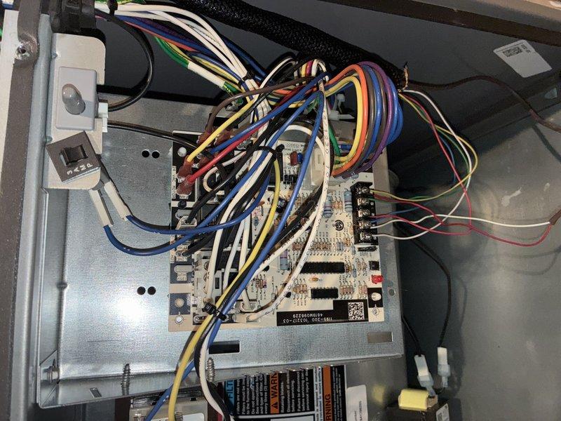 Completed comprehensive furnace tune-up on 6-year-old system including inspection of control board, electrical connections, and all safety components. Verified proper operation of evaporator coil assembly, refrigerant lines, and heat exchanger; all components found to be in good working condition with normal operational wear.