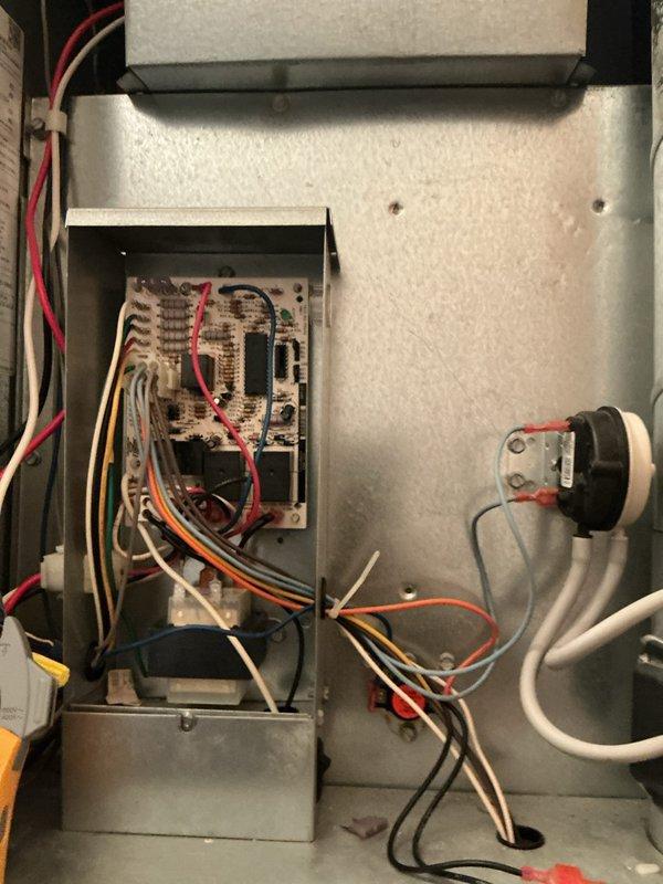 Completed annual MVP heating maintenance on 11-year-old furnace system. Performed comprehensive inspection of control board, electrical connections, burner assembly, gas valve, and all safety components. Verified proper operation of ignition system, flame sensor, and heat exchanger. All components found operating within normal parameters with no immediate service needs identified.