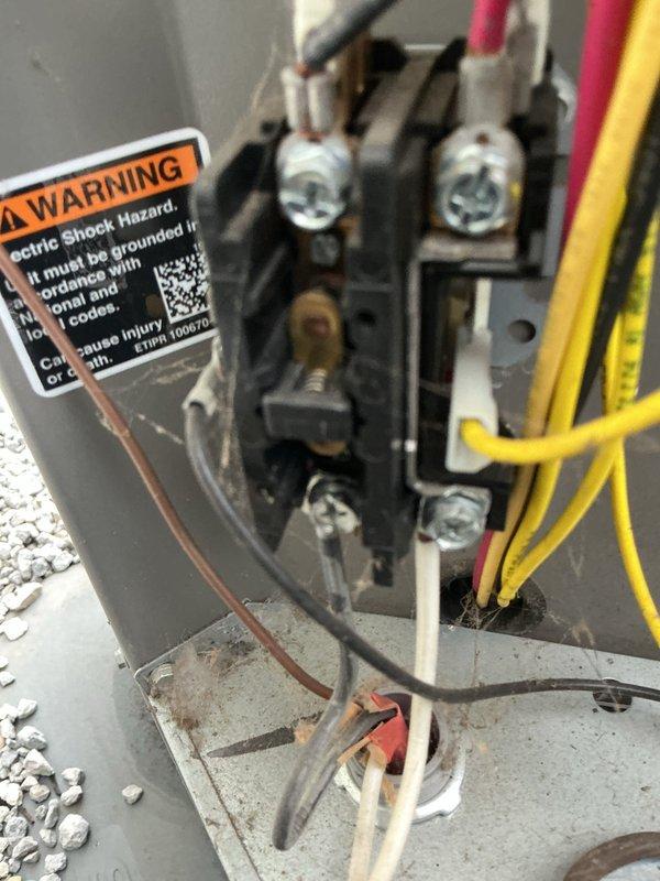Responded to no cooling complaint on 10-year-old Lennox air conditioning system. Upon inspection, found failed contactor preventing compressor operation. Contactor showed signs of age-related wear with pitted contacts and degraded coil. Replaced defective contactor with OEM equivalent part, verified all electrical connections were secure, and tested system operation. Unit now cooling properly with compressor and condenser fan motor running as designed. All electrical components functioning within normal parameters.
