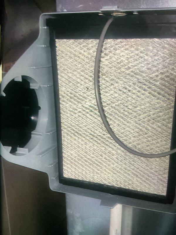 Completed routine heating maintenance on basement furnace unit as part of recurring MVP service program. Inspected and verified air filter condition, finding it clean with proper seal integrity. Measured system static pressure at 1613 pascals using digital manometer to confirm proper airflow and blower operation. All heating components operating within normal parameters with no service renewals required at this time.