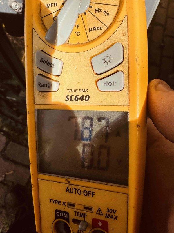 Responded to no cooling complaint on 21-year-old air conditioning system. Upon arrival, performed diagnostic testing using digital multimeter to measure electrical values and system performance. Also inspected 23-year-old furnace and humidifier as requested, as these components had not been serviced recently and customer was concerned about their operational status.