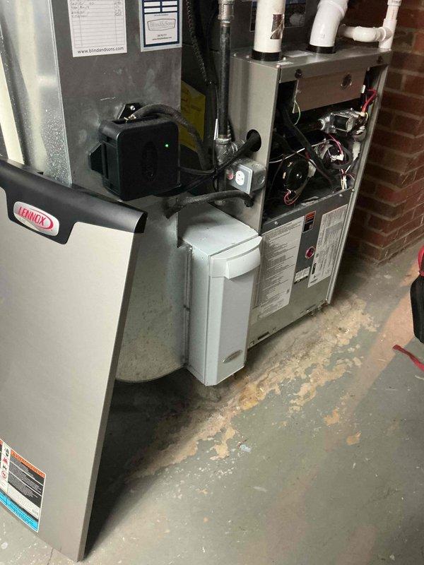Completed comprehensive heating maintenance tune-up on 6-year-old Lennox furnace system. Performed full inspection of internal components including blower motor assembly, gas valve, heat exchanger, control board, electrical connections, and venting system. All components found operating within normal parameters; system tested and confirmed functioning properly with no issues identified.