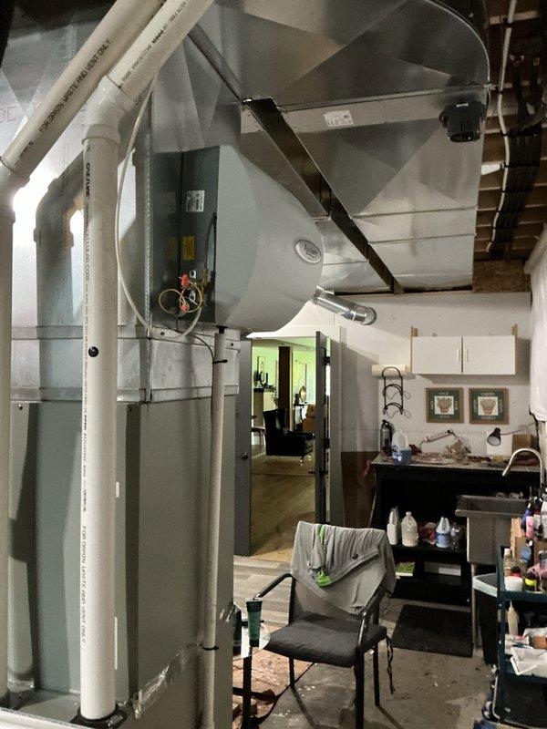 Completed routine maintenance and tune-up on a 5-year-old American Standard furnace. Performed comprehensive inspection of all system components, checked and cleaned burner assembly, verified proper gas pressure and combustion efficiency, inspected heat exchanger for cracks or deterioration, tested safety controls and limit switches, examined blower motor and lubricated as needed, replaced air filter, checked and cleaned flame sensor, verified proper condensate drain operation through PVC piping system, inspected electrical connections and wiring, tested thermostat operation and calibration, and confirmed system startup and shutdown sequences. All components found to be operating within manufacturer specifications with no immediate repairs required.