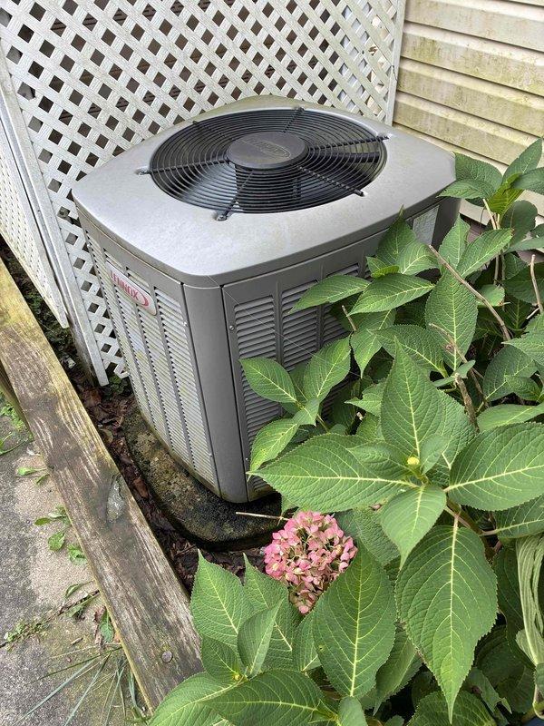 Completed MVP recurring cooling maintenance visit on Bryant outdoor condensing unit. Performed comprehensive system inspection including examination of electrical components, capacitor condition, and wiring connections. Unit operating within normal parameters with all components functioning properly at time of service.