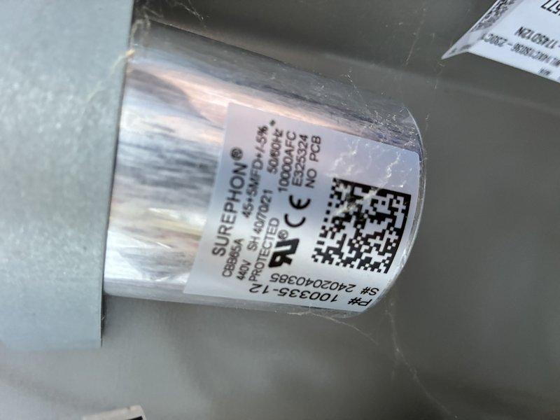 Completed scheduled maintenance on a one-year-old air conditioning system with an 8am arrival time. Performed comprehensive inspection of electrical components, including capacitor and control panel wiring, verified proper connections, and confirmed all systems operating within normal parameters. Unit found in good working condition with no service renewals required at this time.