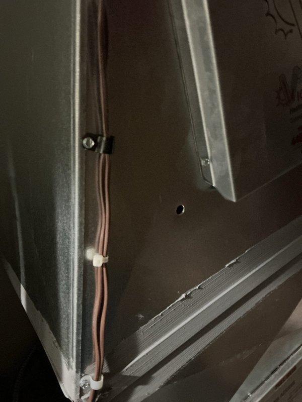 Completed maintenance value plan heating inspection on two furnace systems. Performed comprehensive system diagnostics using digital manifold gauges to verify proper refrigerant pressures and operational parameters. Inspected all refrigerant line connections, mounting hardware, and interior cabinet components for both units, confirming secure copper line installations and proper fastening. All systems operating within normal specifications with no deficiencies noted.