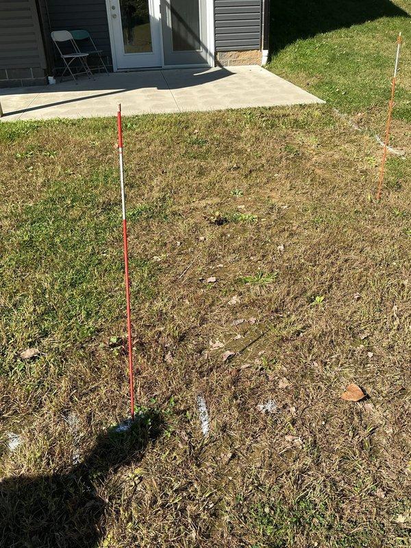 Installed natural gas line from existing meter to backyard patio area for new outdoor fireplace connection. Trenched across lawn approximately 120 feet, laid appropriate gas-rated pipe with proper depth and bedding, marked utility line locations prior to excavation, and pressure tested system to ensure leak-free operation. All work completed to code specifications with shutoff valve installed at appliance location.