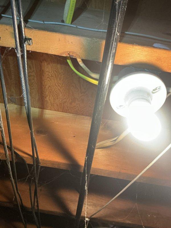 Installed Navien 240 tankless water heater with buffer tank and recirculation system. Ran new dedicated electrical circuit through attic space to power the equipment, including proper conduit and wiring installation per code requirements. Staged and installed complete system with all necessary components including Navien recirculation kit and associated plumbing connections.