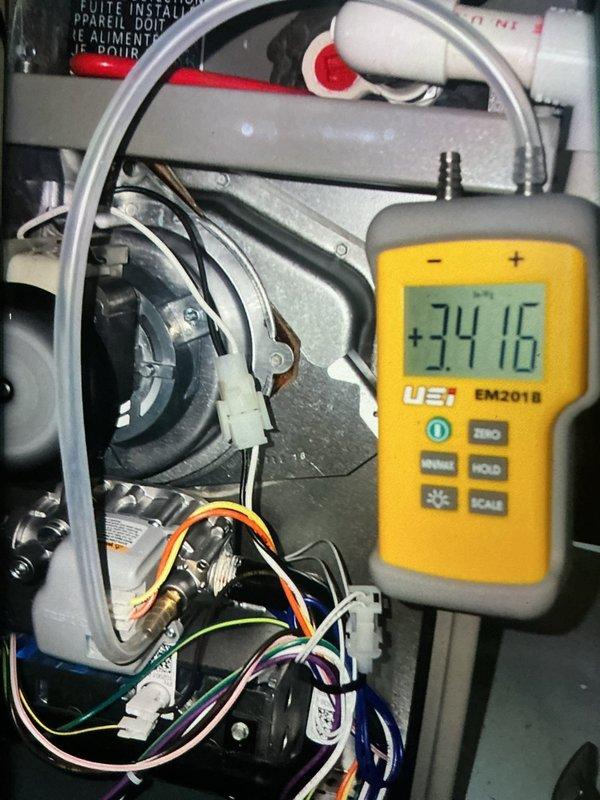 Completed comprehensive furnace tune-up on 1-year-old unit. Performed full system diagnostics including temperature differential measurements across heat exchanger, verified all electrical connections and control wiring integrity, and inspected blower motor assembly. All components operating within manufacturer specifications with no deficiencies noted.