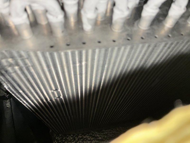 Completed scheduled MVP heating maintenance visit. Performed thorough inspection of heat exchanger coil assembly, evaporator coils, and refrigerant lines. All components including aluminum fins, copper tubing, and brass fittings were examined and found to be in proper working condition with normal condensation present during operation.