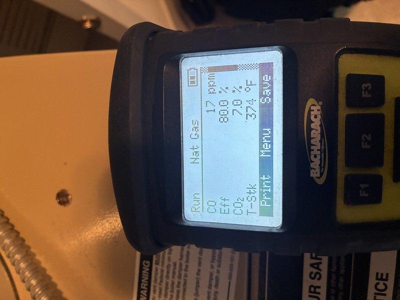 Performed comprehensive tune-up on Lennox ML180UH090E48B gas furnace, approximately 6 years old, located in utility closet. Replaced air filter and conducted thorough inspection of all internal components including blower motor assembly, electrical control boards, and wiring harnesses. Verified system operation and measured combustion efficiency, confirming unit is operating within manufacturer specifications.