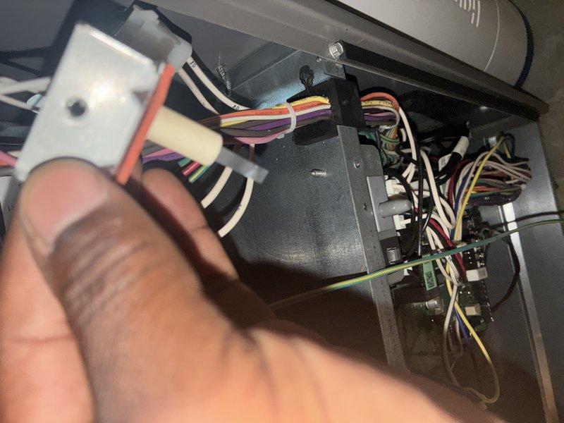Completed MVP heating maintenance inspection and service. Performed thorough examination of heat exchanger assembly, confirming clean metallic fins with proper alignment and no visible damage or corrosion. Inspected refrigerant line connections and verified secure fittings at coil assembly. Checked electrical control panel connections, including wiring harnesses and multi-pin connectors, ensuring all terminations were tight and properly seated. All system components found in good operating condition with no immediate repairs required.