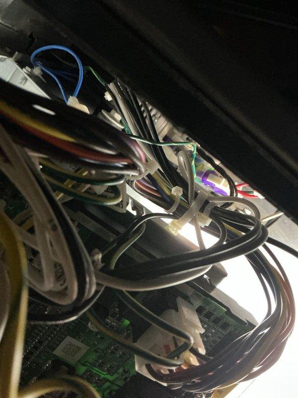 Responded to service call for outdoor HVAC unit electrical protection. Installed surge protector to safeguard the condensing unit's electrical components and control board from voltage spikes and power surges. Connected surge protection device to unit's electrical system, properly routing and securing all wiring connections with appropriate fasteners. Tested system operation to verify proper installation and confirm unit functionality following surge protector integration.