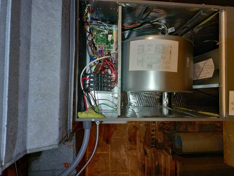 Completed 200-amp main electrical panel replacement with full service upgrade in accordance with 2023 National Electrical Code requirements. Installed new panel board, exterior disconnect, and 15 feet of 4/0 SER cable to bring system into compliance with current code standards. All circuit breakers properly configured, wiring organized and terminated, and system tested for proper operation.