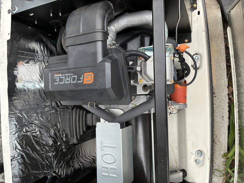 Performed routine preventative maintenance on a two-year-old Generac generator system. Conducted comprehensive inspection of all mechanical and electrical components, verified proper operation of safety switches and sensors, checked fluid levels, and tested system startup and shutdown sequences. All equipment found to be functioning within normal parameters with no issues identified or repairs required.
