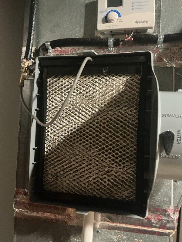 Completed comprehensive furnace maintenance per MVP protocol, including inspection of all electrical connections, wiring harnesses, and control components. Verified proper operation of evaporator coil assembly, Aprilaire humidifier control system, and all associated ductwork connections throughout the system.