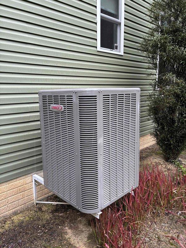 Completed MVP heating maintenance visit on residential HVAC system. Performed comprehensive system inspection of outdoor condenser unit and internal electrical components. Utilized digital multimeter to verify proper electrical readings, measuring 50.9 volts at capacitor terminals to ensure system operating within manufacturer specifications. Inspected all electrical connections, wiring harnesses, and control board components for signs of wear or damage. All components functioning properly with no issues identified during diagnostic testing.