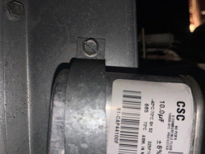 Completed comprehensive heating maintenance inspection on residential HVAC system. Examined and documented blower motor assembly, verified proper operation of sight glass moisture indicators on refrigerant lines showing clear liquid levels, and inspected copper line connections for integrity. All components found to be functioning within normal parameters with no immediate service needs identified.