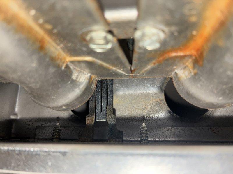Completed comprehensive heating maintenance inspection on residential HVAC system. Examined and documented blower motor assembly, verified proper operation of sight glass moisture indicators on refrigerant lines showing clear liquid levels, and inspected copper line connections for integrity. All components found to be functioning within normal parameters with no immediate service needs identified.