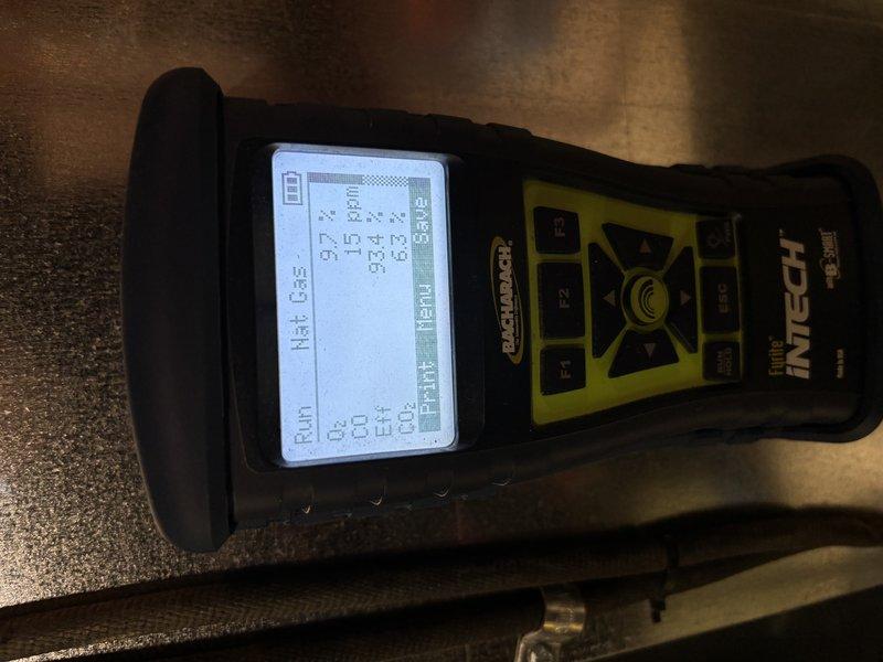 Replaced defective heat exchanger on heating system after parts arrival. Performed system diagnostics and combustion analysis using field instruments to verify proper operation and safe parameters upon completion.