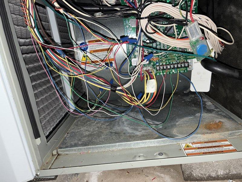 Completed scheduled MVP heating maintenance visit on residential HVAC system. Performed comprehensive inspection of furnace control boards, electrical connections, and internal components. All circuit boards, wiring harnesses, and terminal connections found to be in proper working condition with no visible signs of wear or damage requiring immediate attention.