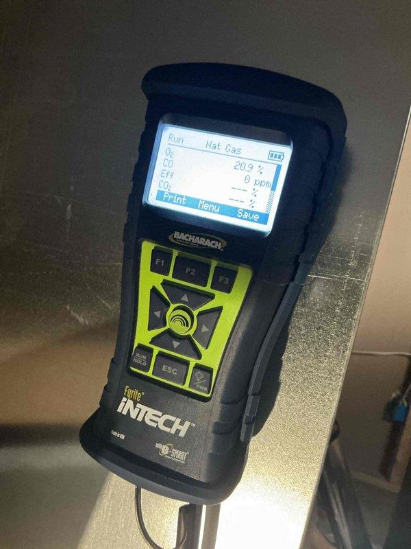 Completed recurring MVP heating maintenance visit. Performed comprehensive system inspection of HVAC equipment including evaporator coil assembly, air filtration system, and refrigerant lines. Conducted combustion analysis testing using calibrated digital analyzer to verify proper natural gas combustion efficiency, oxygen levels, carbon monoxide output, and carbon dioxide concentrations, with readings confirming safe operating parameters at 20.9% O2 and 0 ppm CO. All system components found to be functioning within manufacturer specifications with proper airflow through clean filter media and secure refrigerant line connections.