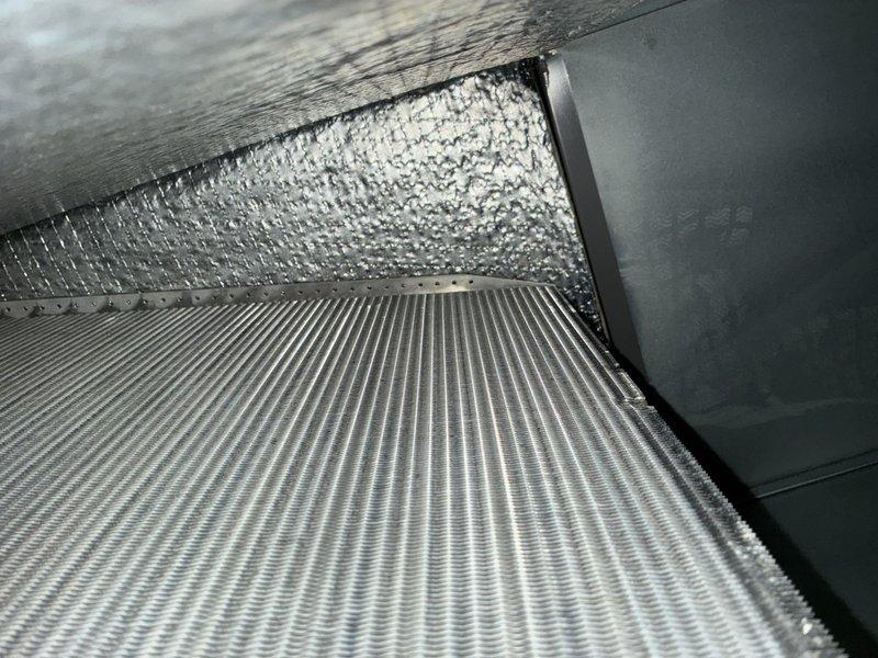 Completed comprehensive heating system maintenance under the Maintenance MVP program. Performed diagnostic testing using calibrated digital measuring equipment to verify system performance and operational parameters. Inspected ductwork system including interior insulation integrity and plenum components, confirming proper installation and condition of foil-faced insulation material throughout accessible sections.
