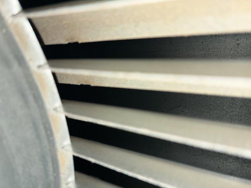 Completed MVP furnace maintenance service at 8am. Performed comprehensive system inspection, cleaned and examined air intake grille with horizontal slats, and verified proper airflow through ventilation components. All maintenance tasks completed per manufacturer specifications with system operating efficiently.