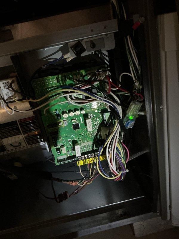 Completed routine furnace maintenance and tune-up on a 3-year-old unit with no reported issues. Performed comprehensive system inspection including control board diagnostics, electrical connections verification, and pressure testing using digital instrumentation to ensure all components were operating within manufacturer specifications. All systems tested and confirmed to be functioning properly with no deficiencies noted.