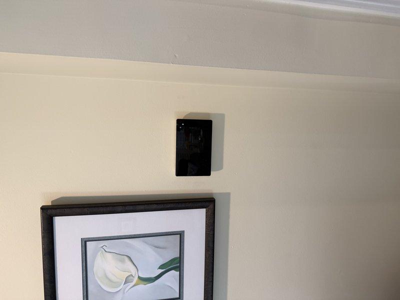 Completed installation of S40 system with new ductwork including metallic return drop and elbow connections in basement utility area. Replaced existing air cleaner unit and installed inline filter for waterline as required. Mounted new smart thermostat control panel on main level wall, tested all components for proper operation, and verified system functionality upon completion.