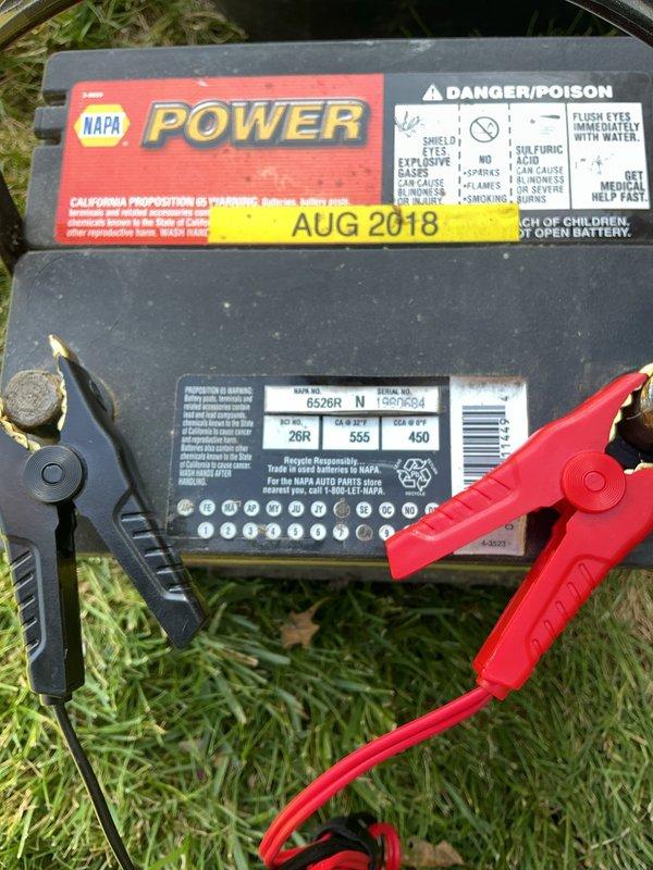 # Generator Oil Pressure Switch Replacement

Upon arrival, performed initial inspection of standby generator prior to scheduled maintenance service. During pre-maintenance inspection, discovered oil pressure switch actively leaking oil. Documented failure with photographs showing oil seepage from switch assembly. 

Determined oil pressure switch required immediate replacement to prevent continued oil loss and potential engine damage. Ordered replacement oil pressure switch and necessary components for repair. Parts received and verified in shop for installation.

Regular generator maintenance service deferred pending completion of oil pressure switch replacement to ensure all systems are functioning properly before performing comprehensive maintenance procedures. Generator remains operational but requires prompt switch replacement and subsequent scheduled maintenance to maintain optimal performance and reliability.